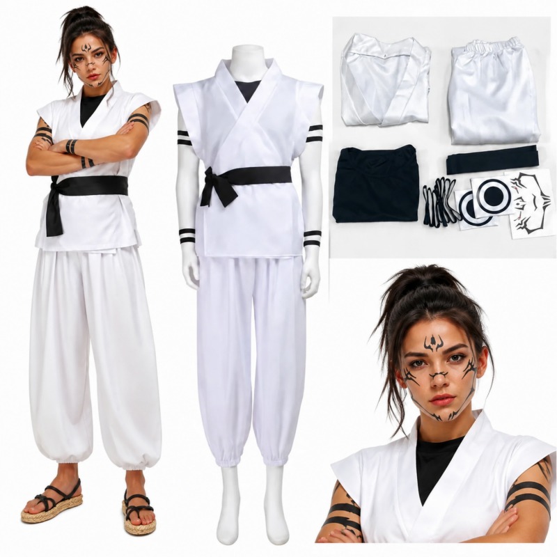 Anime Cosplay Jujutsu Kaisen - Ryomen Sukuna Cosplay Kostüm Jujutsu Kaisen