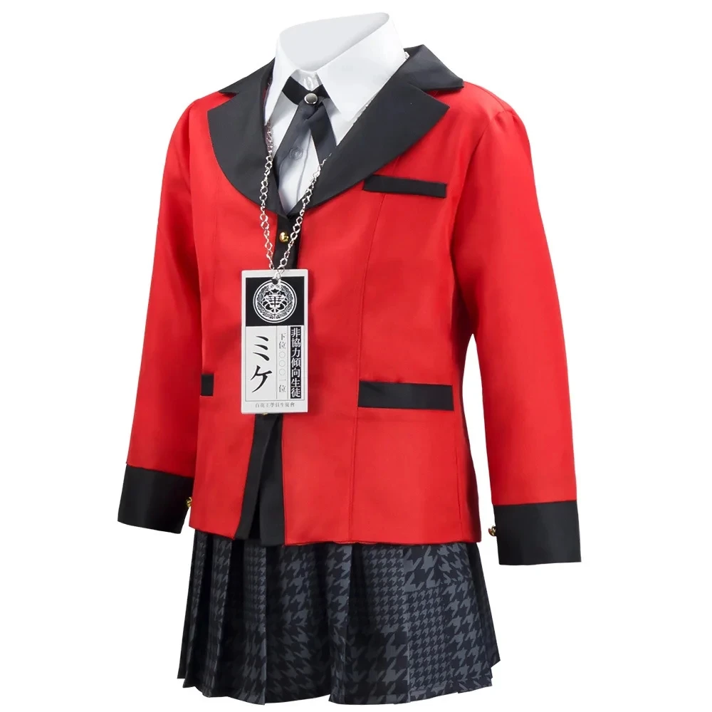 Anime Cosplay Yumeko - Yumeko Jabami Cosplay Kostüm Schuluniformen Jabami
