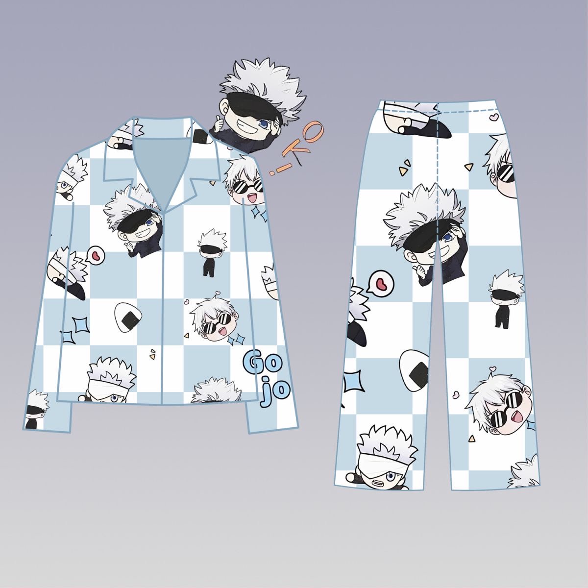 Anime Cosplay Jujutsu Kaisen - Jujutsu Battle Pain Kleidung Gojo Gojo
