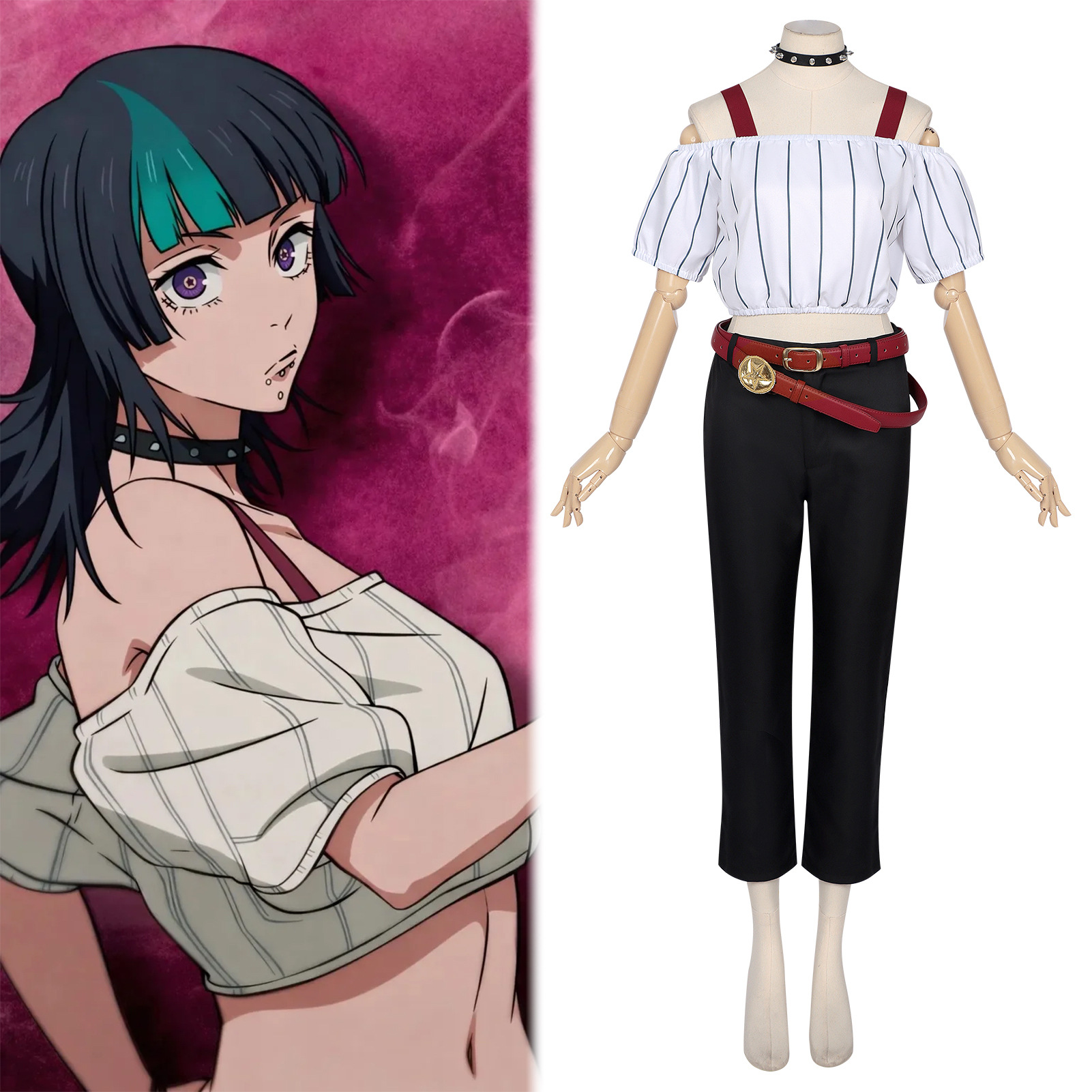 Anime Cosplay Jujutsu Kaisen - Anime Jujutsu Kaisen Culling Game Kirara