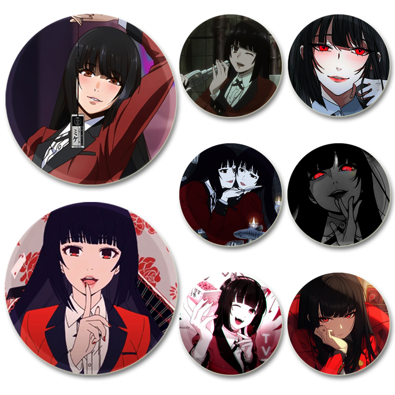 Anime Cosplay Yumeko - Yumeko Jabami Anime Charakter Abzeichen Cosplay