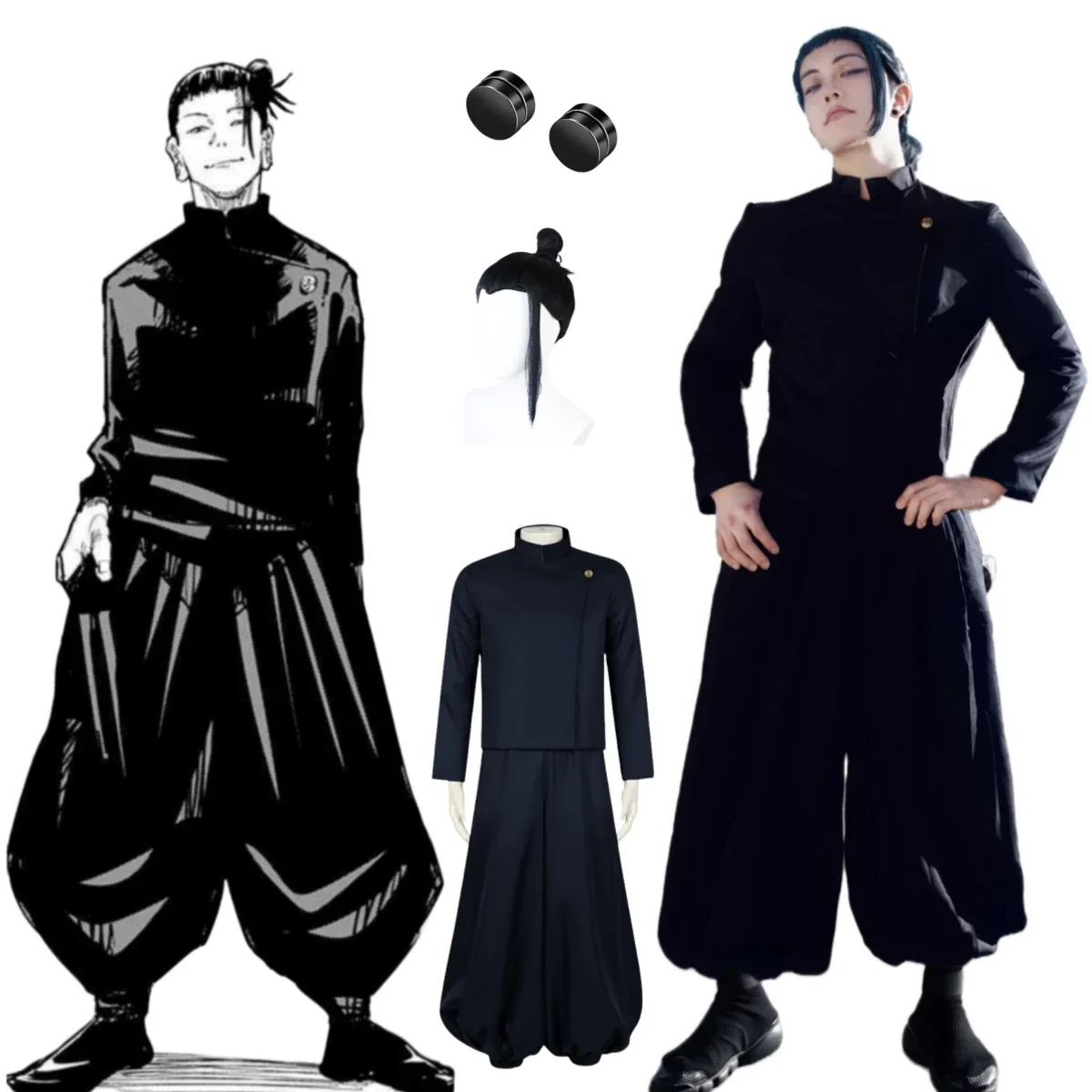 Jujutsu Kaisen Geto Suguru Cos – Anime Cosplay Jujutsu Kaisen Bewertung und Preis