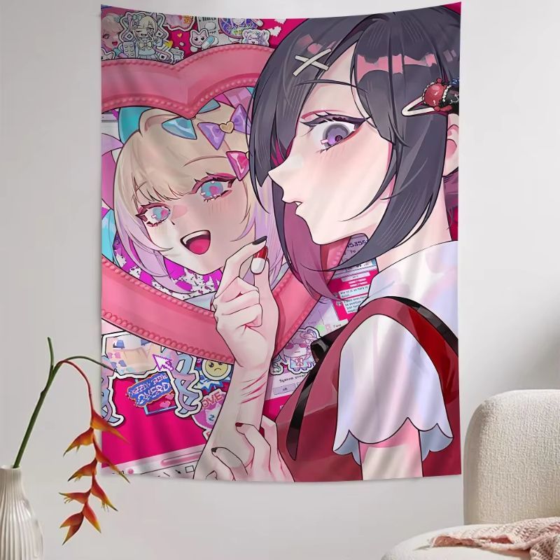 VIKAMA Rosa Anime-Mädchen Wand – Anime Cosplay Girl Photo Bewertung und Preis