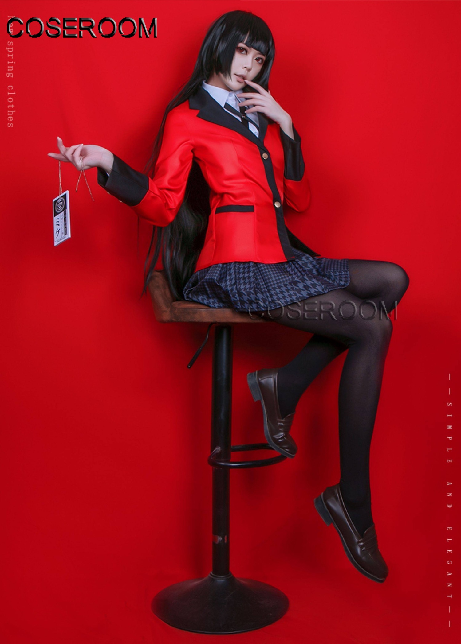 Anime Kakegurui Compulsive Gam – Anime Cosplay Yumeko Bewertung und Preis