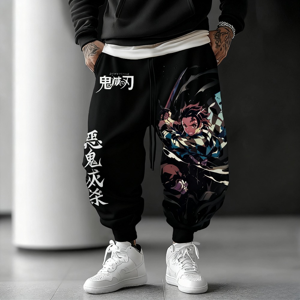 Unisex-Hose aus reiner Baumwol – Anime Cosplay Tanjiro Bewertung und Preis