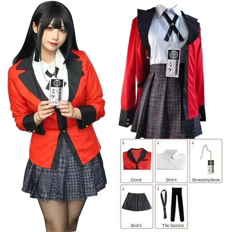 Anime Kakegurui Jabami Yumeko  – Anime Cosplay Yumeko Bewertung und Preis