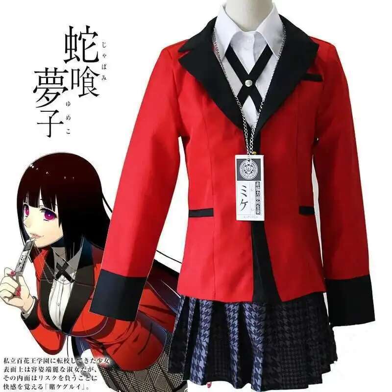 Anime Kakegurui Jabami Yumeko  – Anime Cosplay Yumeko Bewertung und Preis