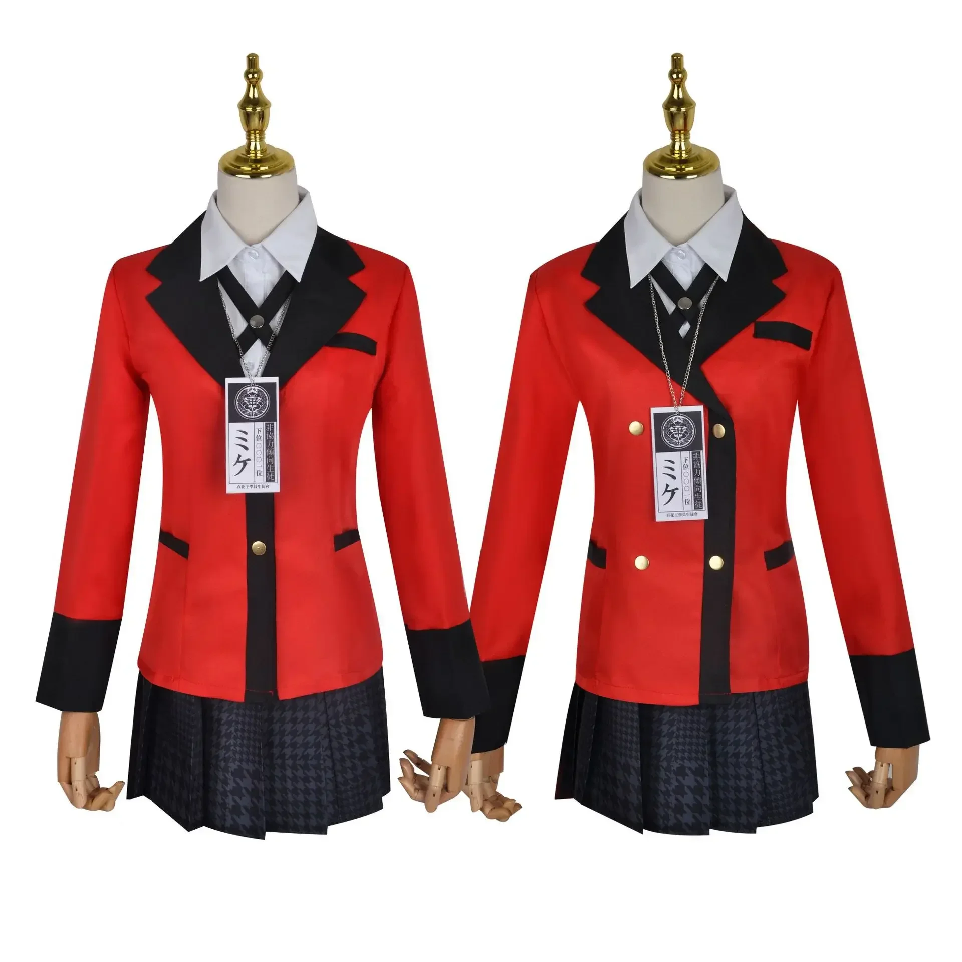 Neues Anime Kakegurui Cosplay  – Anime Cosplay Yumeko Bewertung und Preis