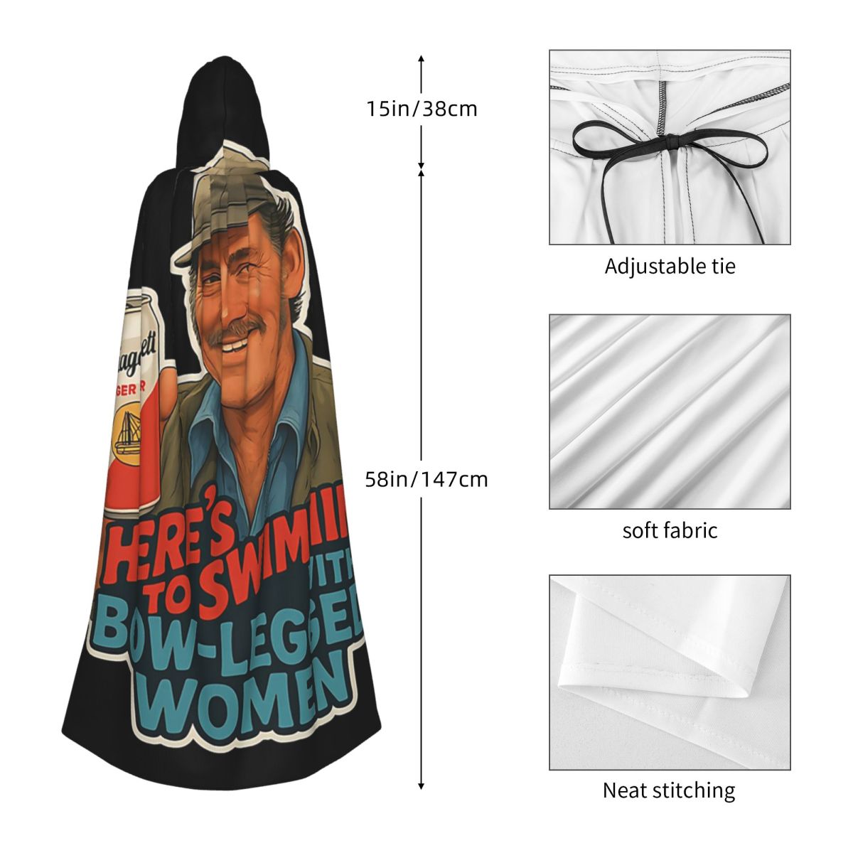 Heres To Swimmin Quint Jaws Mo – Anime Cosplay Quotes Bewertung und Preis