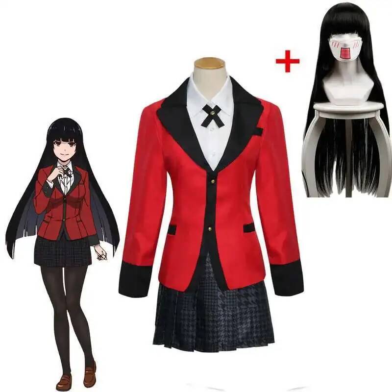 Anime Kakegurui Yumeko Jabami  – Anime Cosplay Yumeko Bewertung und Preis