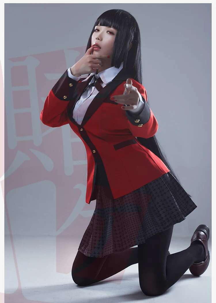 Anime Kakegurui Yumeko Jabami  – Anime Cosplay Yumeko Bewertung und Preis