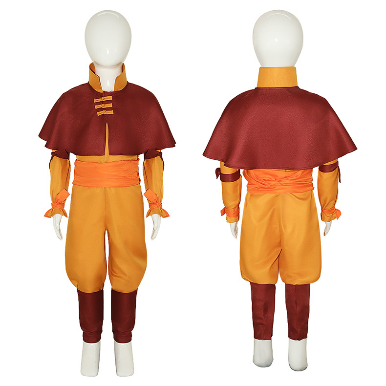 Cosplay-Kostüm Aang Katara Kom – Anime Cosplay Netflix Bewertung und Preis