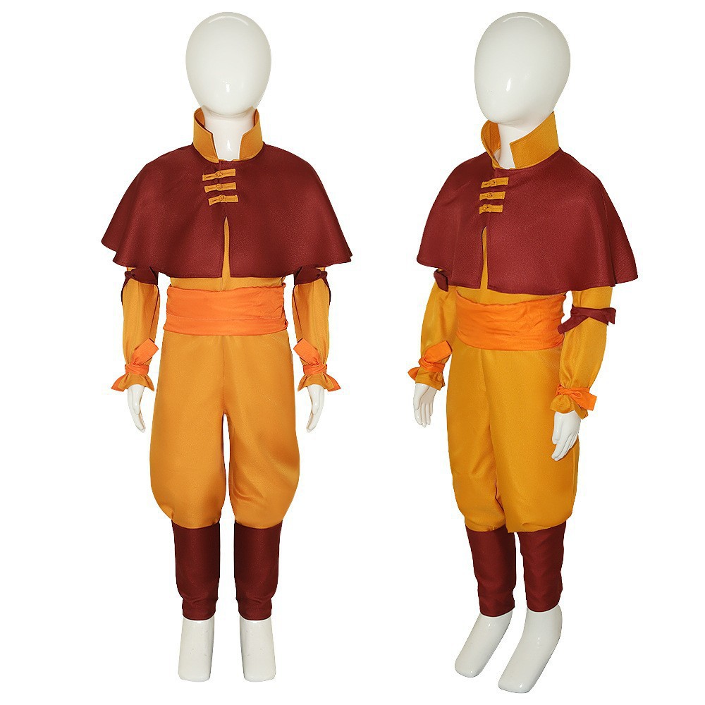 Cosplay-Kostüm Aang Katara Kom – Anime Cosplay Netflix Bewertung und Preis