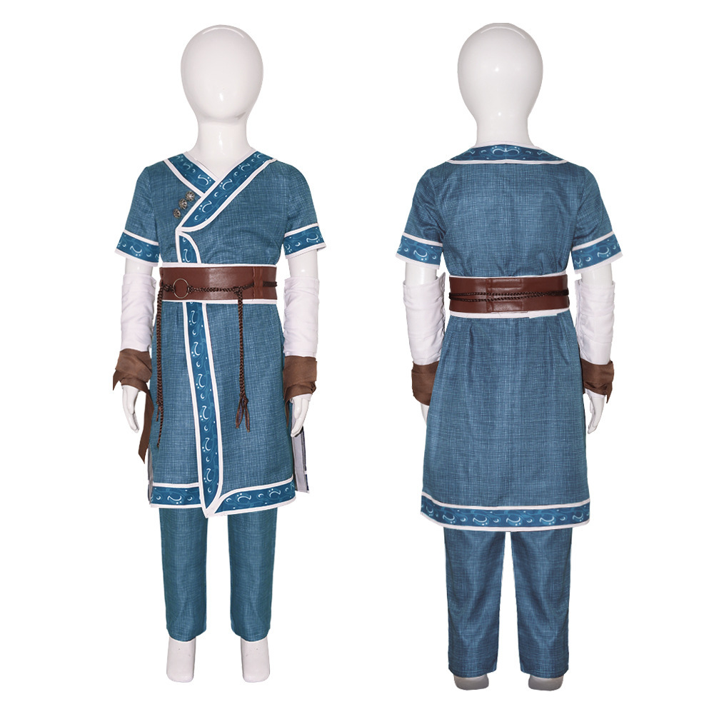 Cosplay-Kostüm Aang Katara Kom – Anime Cosplay Netflix Bewertung und Preis