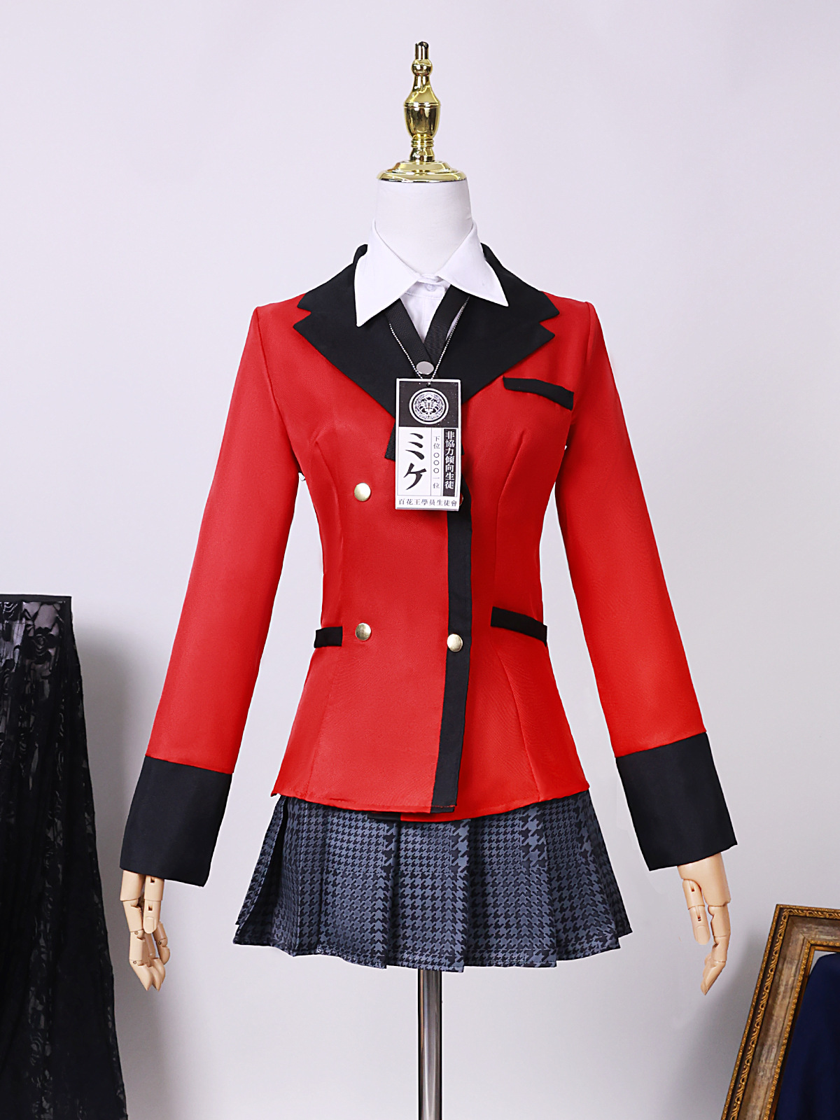 Kakegurui Cosplay Kostüm Yumek – Anime Cosplay Yumeko Bewertung und Preis