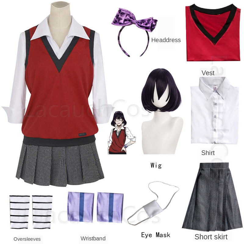 Anime verrückte Aufregung Jaba – Anime Cosplay Yumeko Bewertung und Preis