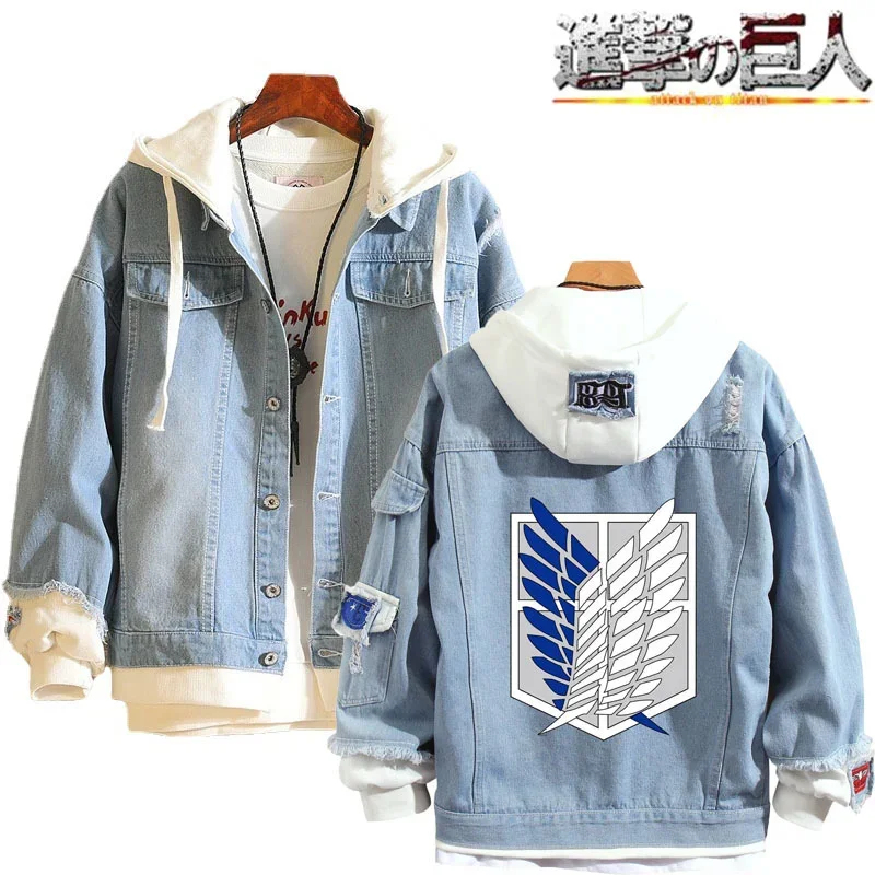 2026 Jacke Denim Attack On Tit – Attack Titan Cloak Bewertung und Preis